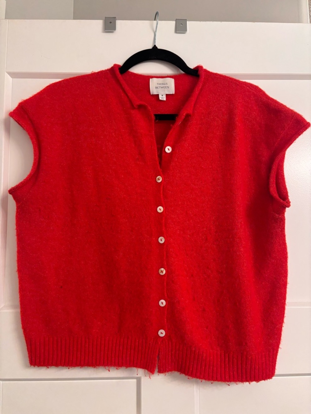 Bohme Red Cardigan - Size Medium